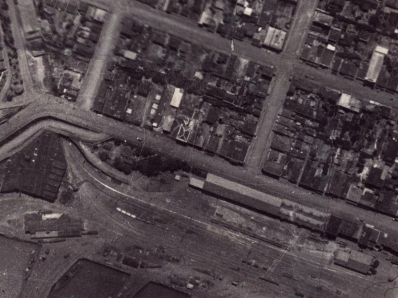 46 Norwich Quay from the air, 1925-1929