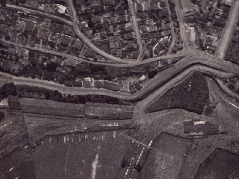 4-6 Simeon Quay from the air, 1925-1929