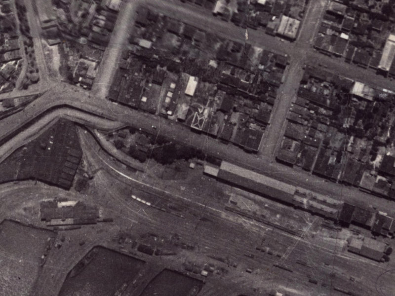 44 Norwich Quay from the air, 1925-1929