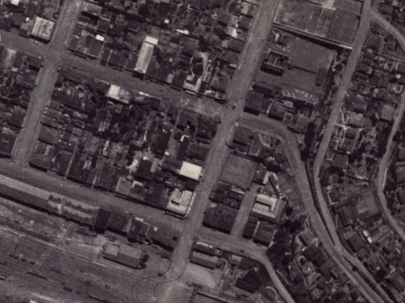 19 Oxford Street from the air, 1925-1929