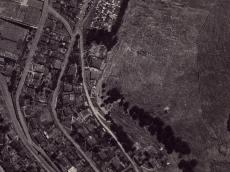 8 Foster Terrace from the air, 1925-1929