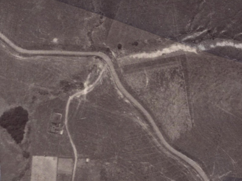 13 Governors Bay Road from the air, 1925-1929