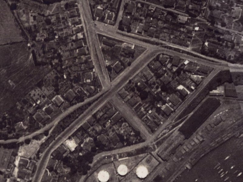9 Brittan Terrace from the air, 1925-1929