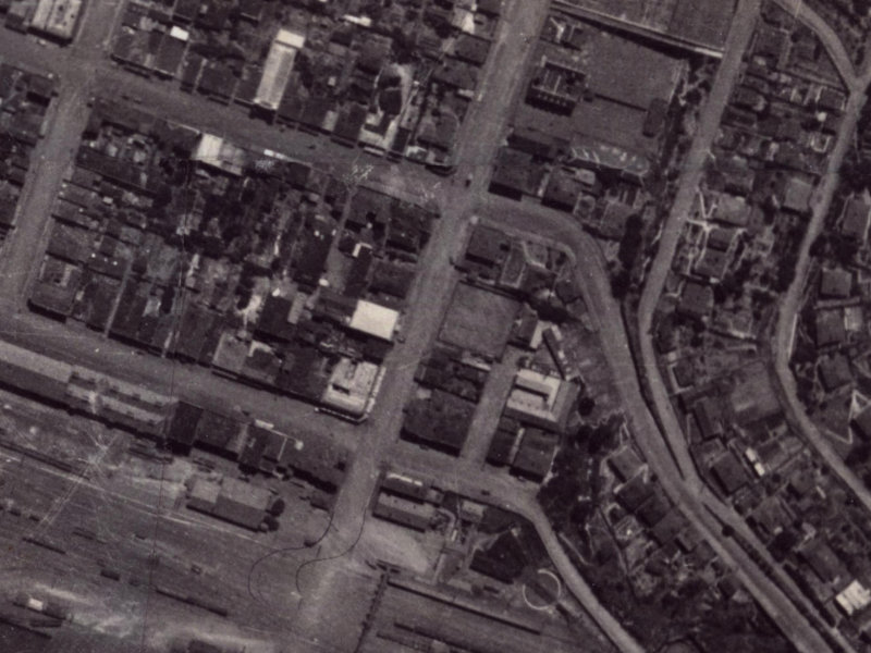 16 Oxford Street from the air, 1925-1929
