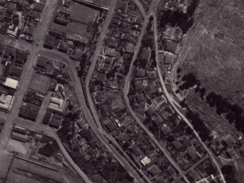 53 Reserve Terrace from the air, 1925-1929