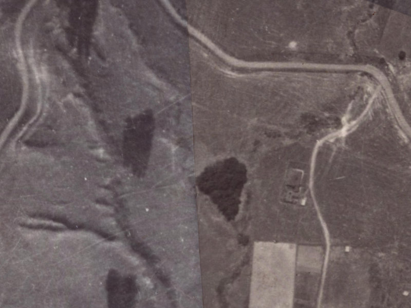 15 Bayview Place from the air, 1925-1929