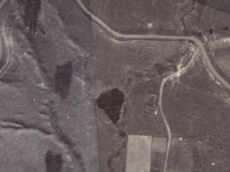 18 Bayview Place from the air, 1925-1929