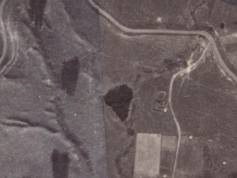 13 Bayview Place from the air, 1925-1929