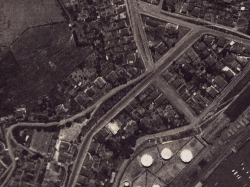 11A Brittan Terrace from the air, 1925-1929