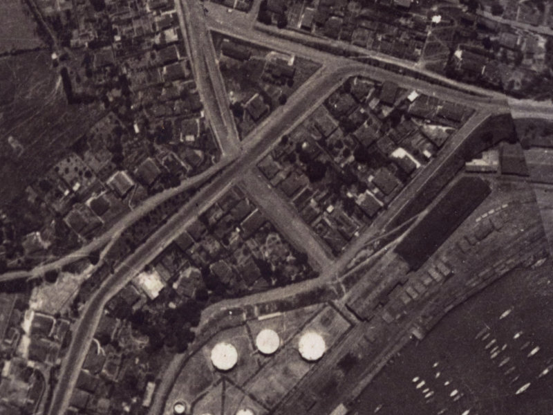 4–8 Voelas Road from the air, 1925-1929