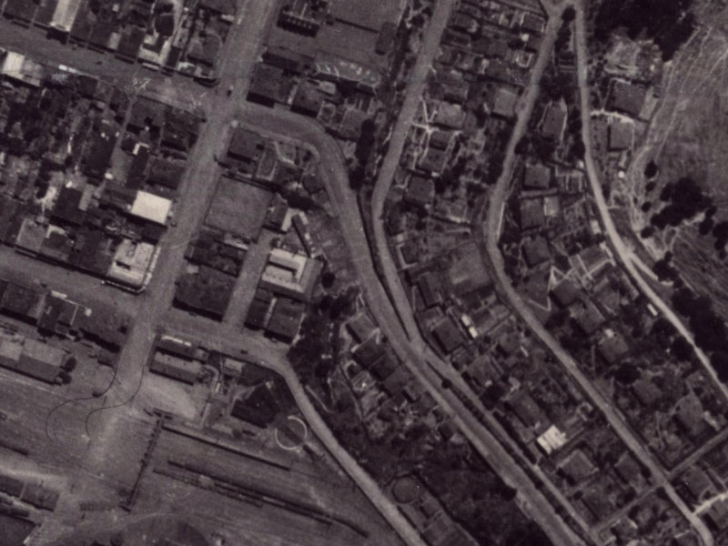 8 Saint Davids Street from the air, 1925-1929