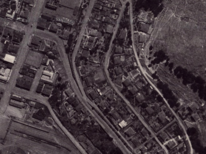 34 Reserve Terrace from the air, 1925-1929