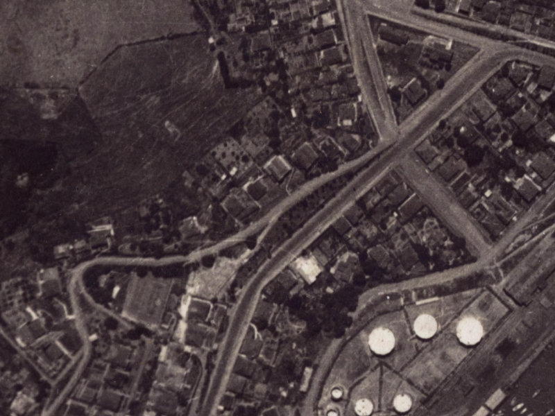 10 Cressy Terrace from the air, 1925-1929