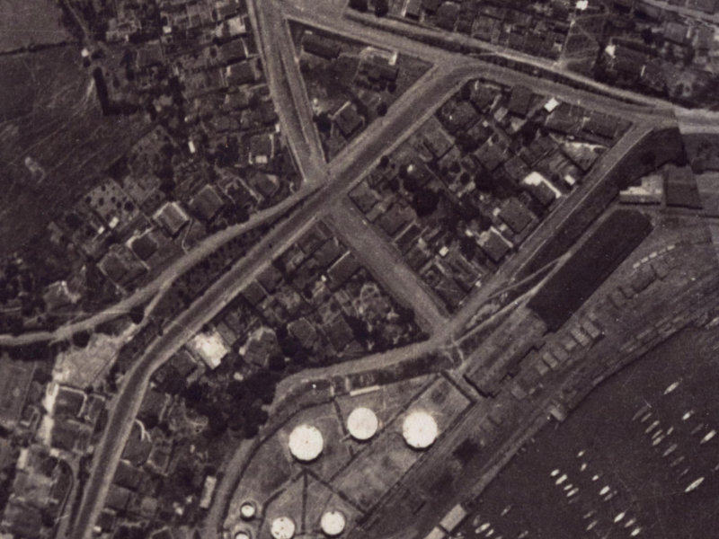 5 Voelas Road from the air, 1925-1929