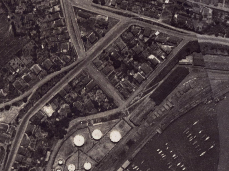 4 Voelas Road from the air, 1925-1929