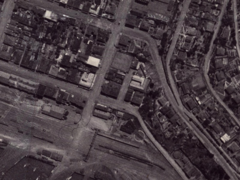 Donald Street from the air, 1925-1929