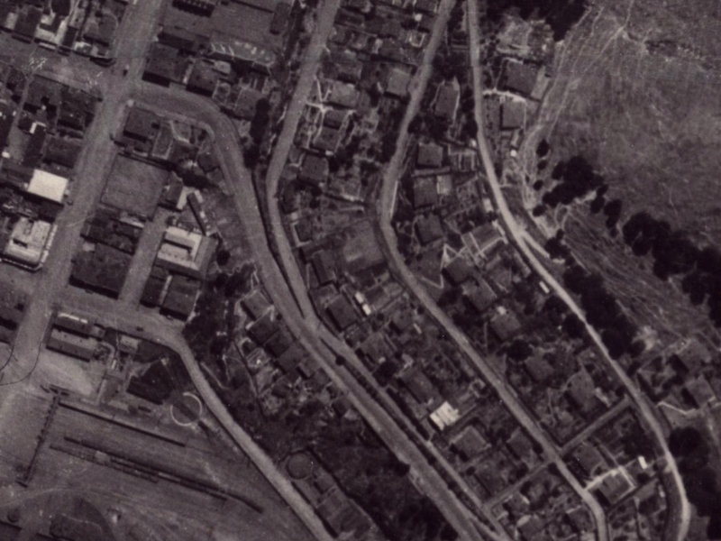 51 Reserve Terrace from the air, 1925-1929