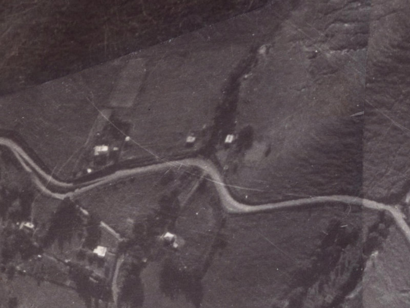220A Governors Bay Road from the air, 1925-1929