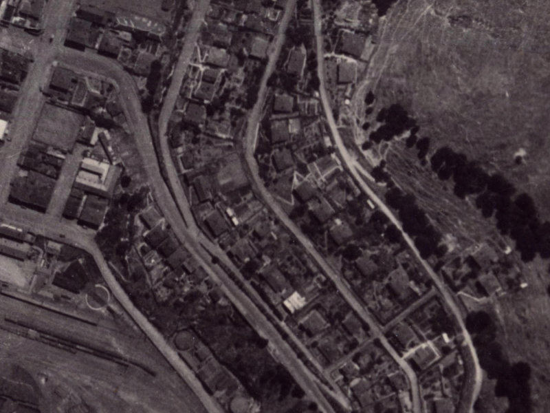 30 Reserve Terrace from the air, 1925-1929