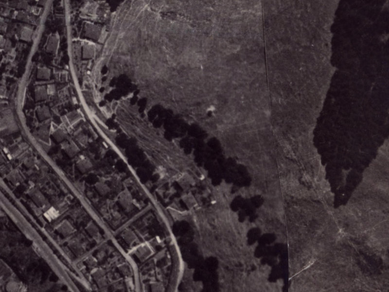 30 Gilmour Terrace from the air, 1925-1929