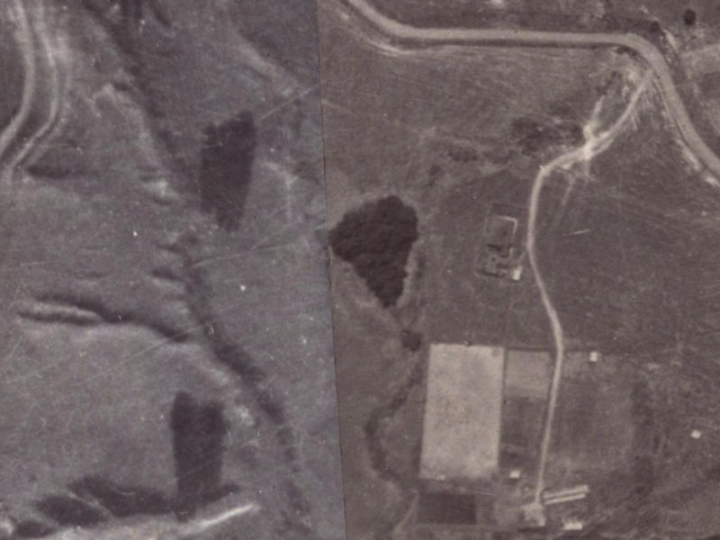 19 Bayview Place from the air, 1925-1929