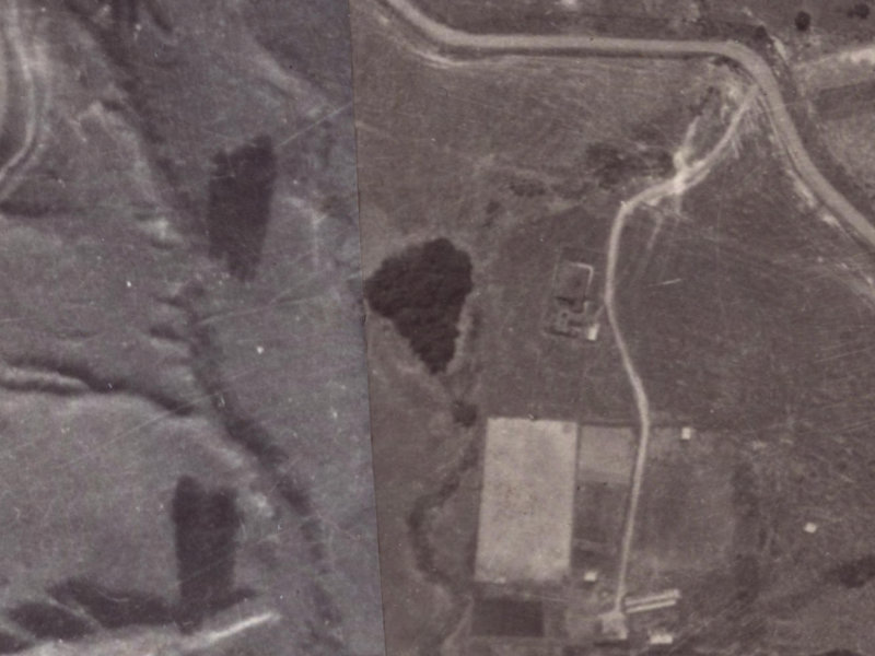 Bayview place from the air, 1925-1929