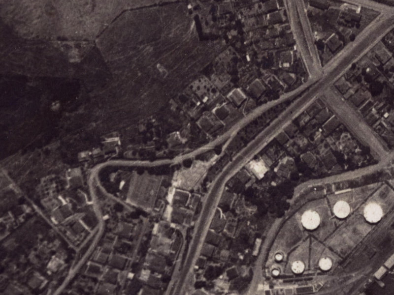 14 Cressy Terrace from the air, 1925-1929