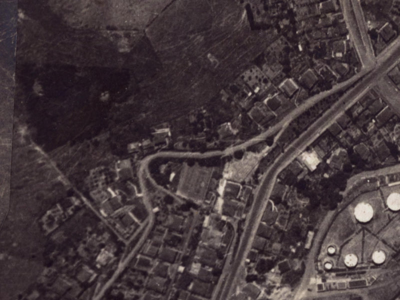 18 Cressy Terrace from the air, 1925-1929