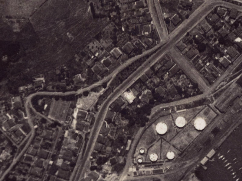 21 Brittan Terrace from the air, 1925-1929