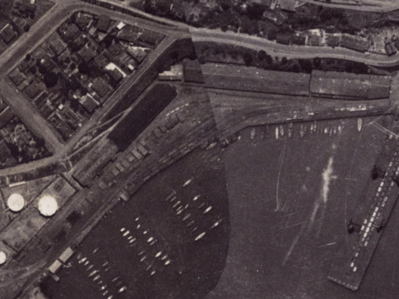 Sutton Quay from the air, 1925-1929