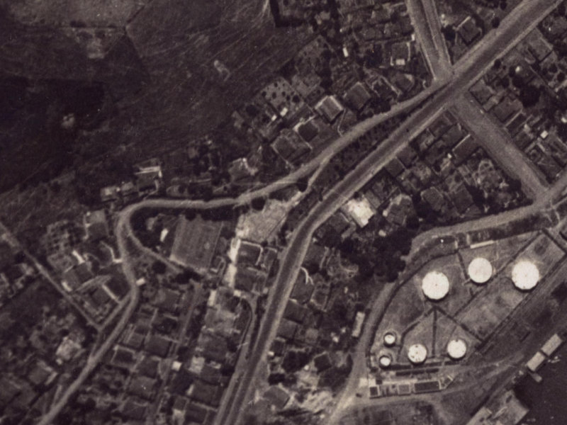 1 Cressy Terrace from the air, 1925-1929