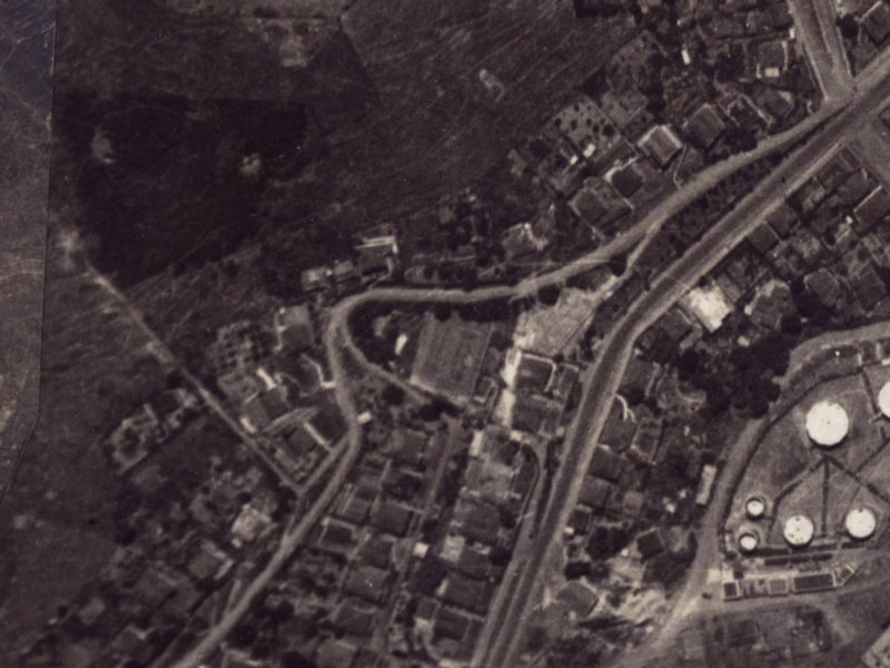 22 Cressy Terrace from the air, 1925-1929