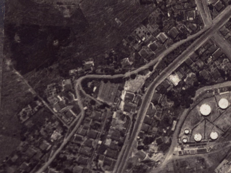 1–7 Seaview Terrace from the air, 1925-1929