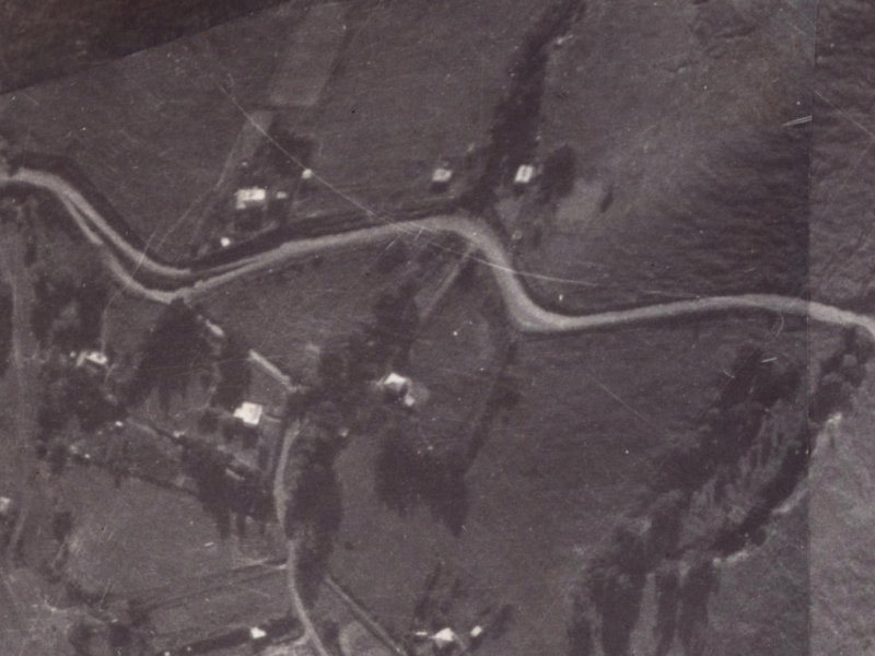 213 Governors Bay Road from the air, 1925-1929