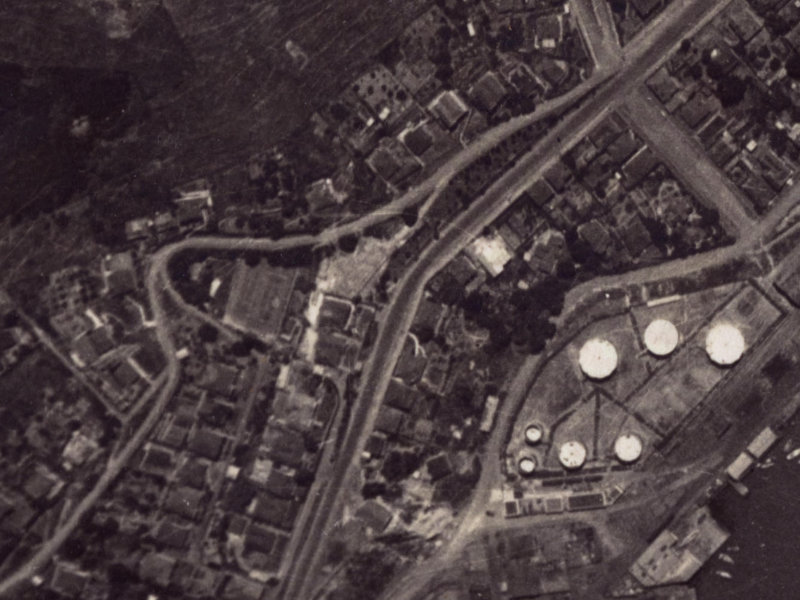 25 Brittan Terrace from the air, 1925-1929
