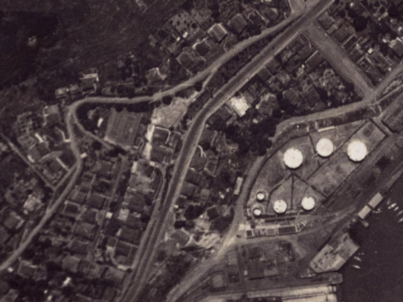 27 Brittan Terrace from the air, 1925-1929