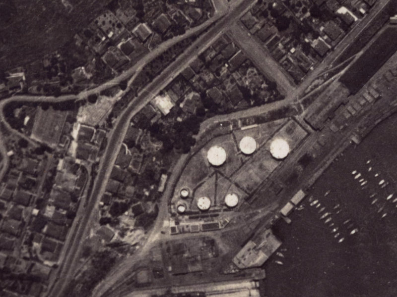 30 Godley Quay from the air, 1925-1929
