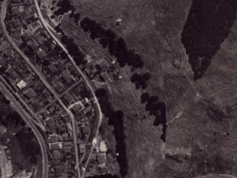 Gilmour Terrace from the air, 1925-1929