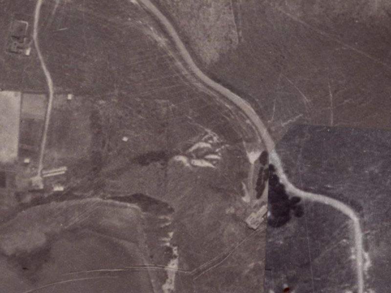 9 Cass Bay Place from the air, 1925-1929