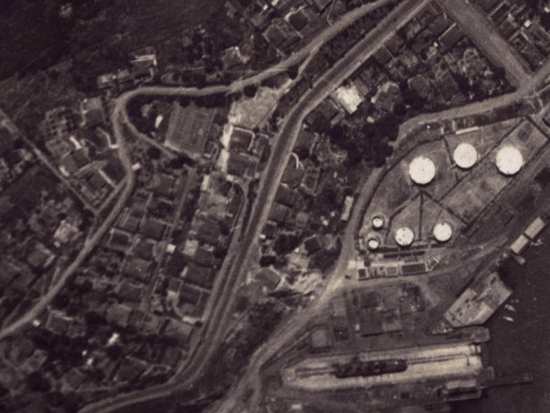 31 Brittan Terrace from the air, 1925-1929