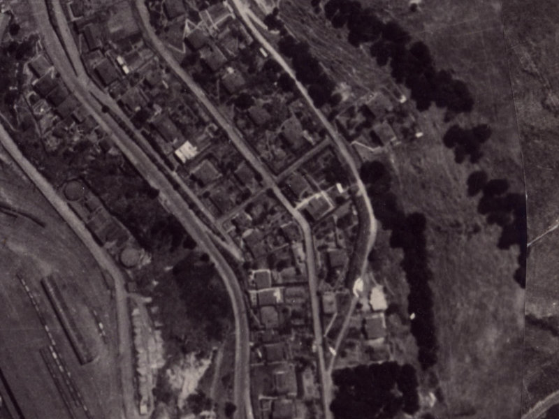 33 Reserve Terrace from the air, 1925-1929