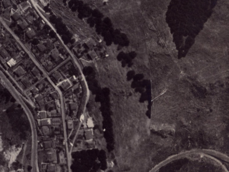 36 Gilmour Terrace from the air, 1925-1929