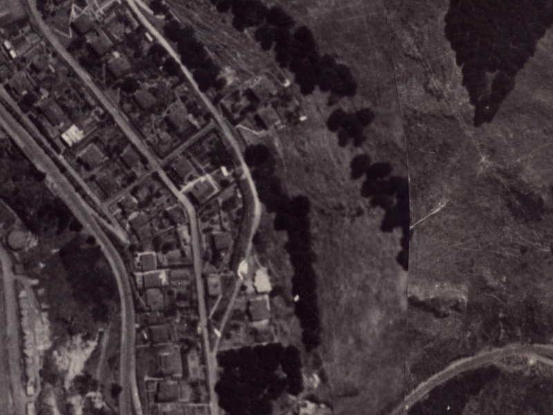 1 Gilmour Terrace from the air, 1925-1929