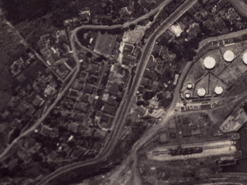 18 Brittan Terrace from the air, 1925-1929