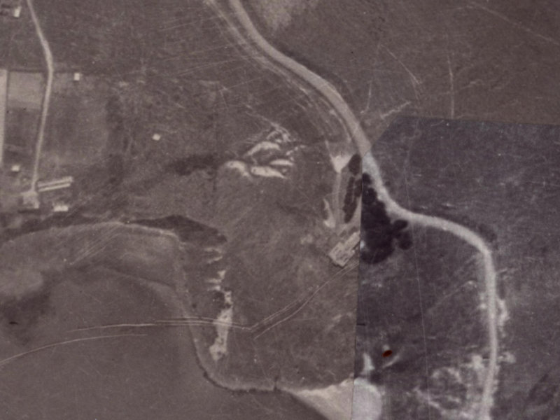 13 Cass Bay Place from the air, 1925-1929