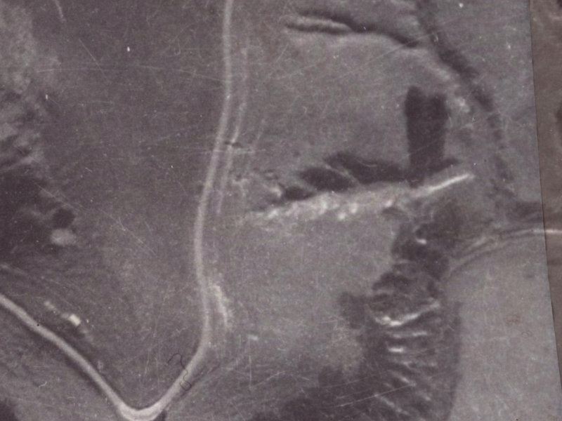113–163 Governors Bay Road from the air, 1925-1929