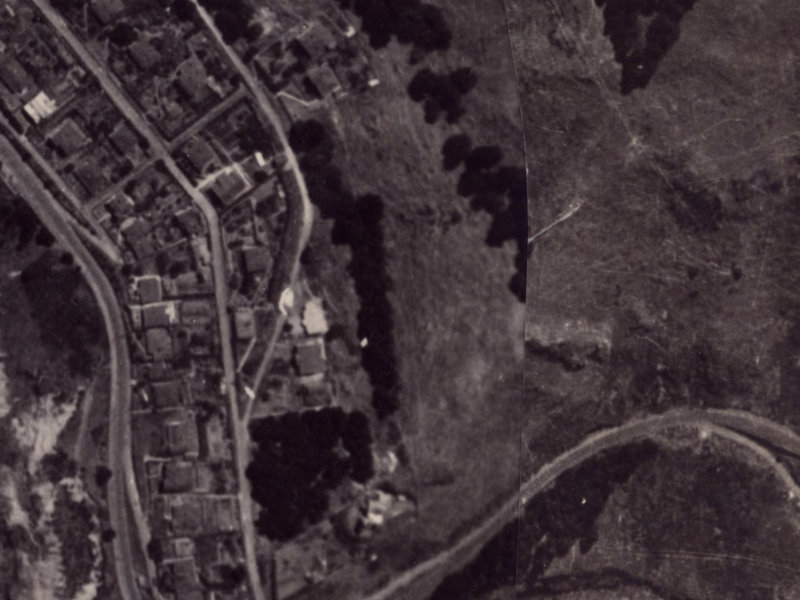 7 Gilmour Terrace from the air, 1925-1929