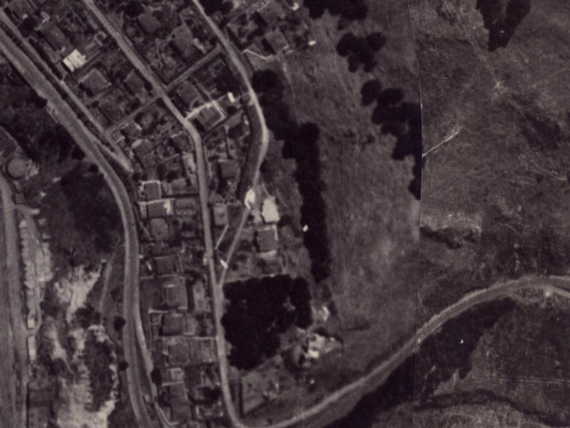 3 Gilmour Terrace from the air, 1925-1929