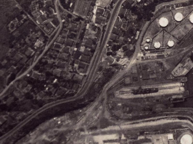 24 Brittan Terrace from the air, 1925-1929