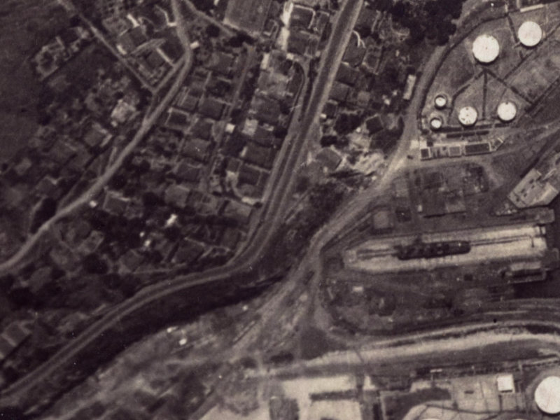 35 Brittan Terrace from the air, 1925-1929